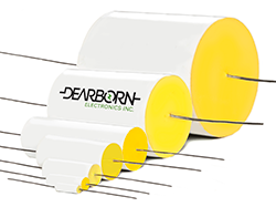 Exxelia Dearborn 880P metalized Polyphenylene Sulfide (PPS) Wrap-and-Fill Film Capacitors