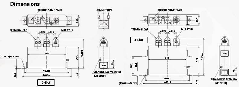 ASC Capacitors HCO/HCG Single Phase AC Filter Capacitor