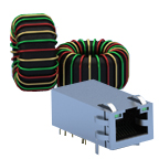 RJ45 Modular Jacks, Modular Plugs, Magnetic Jacks, Ganged Jacks, CAT6, CAT6A and RJ45 cable accessories from Adam Tech, Moxie Inductor, Novasom Industries, Silergy, Pinrex, Panduit and VPG Micro-Measurements