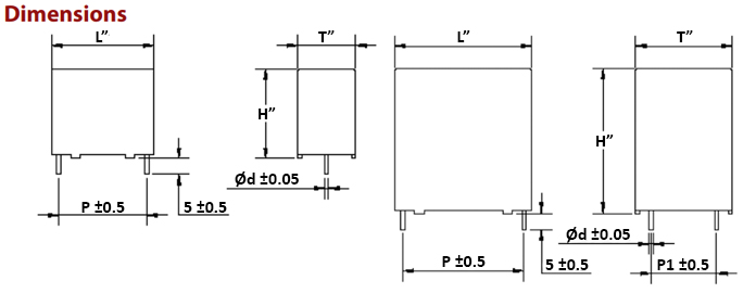 Cornell Dubilier CDE BLH Series DC Link Capacitors