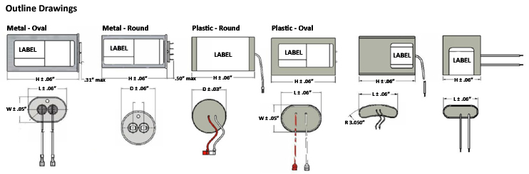 Cornell Dubilier CDE Type Q Defibrillator Capacitors