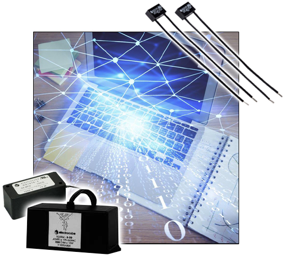 Electrocube RC Networks Arc-Suppressing Single-Phase and Three-Phase Resistor-Capacitor Circuits