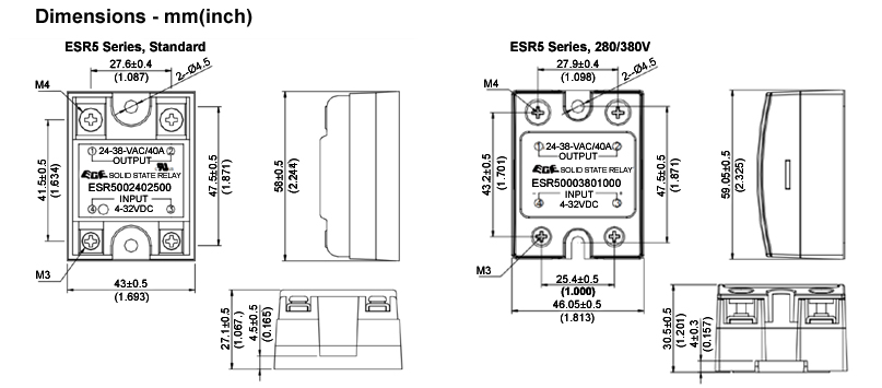 ECE Excel Cell Electronics ECS Series of Industrial Emergency Stop ESTOP Switches