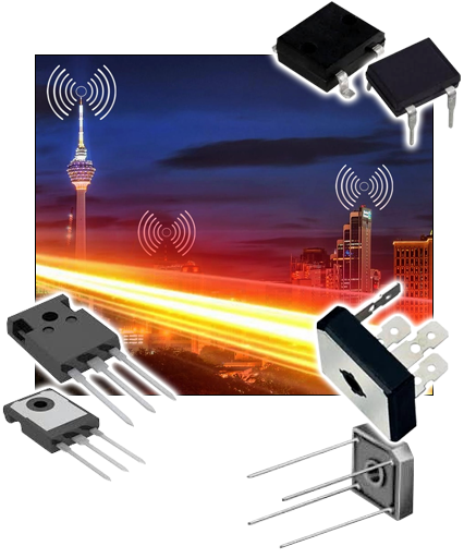 Lite-On Semiconductors including Schottky Rectifiers, Bridges, Diodes, TVS, Thyristor Devices, MOSFETS, Zener Diodes