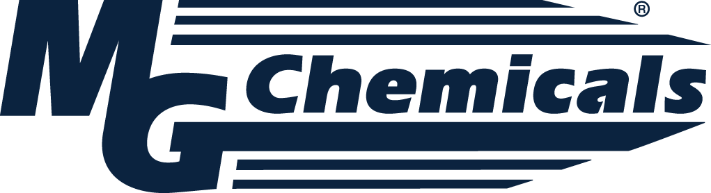 MG Chemicals dusters and circuit coolers, cleaner/degreasers, flux removers, contact cleaners, protective coatings, solder, epoxies, adhesives, RTV silicones, lubricants, EMI/RFI shielding coatings, thermal management products, prototyping supplies