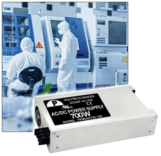 Polytron Devices’ 700-Watt AC-DC Power Supply for Medical Devices