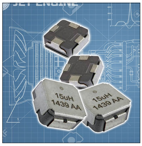Vishay Dale IHLE-5A Series of Low-Profile, High-Current Power Inductors with E-Field Shield