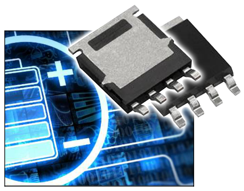 Vishay Siliconix AEC-Q101-qualified SQJA81EP P-Channel -80V TrenchFET MOSFET with Gullwing Leads