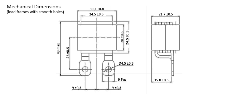 Vishay Sfernice IPLA 32 High-Current Shielded Planar Choke Inductor