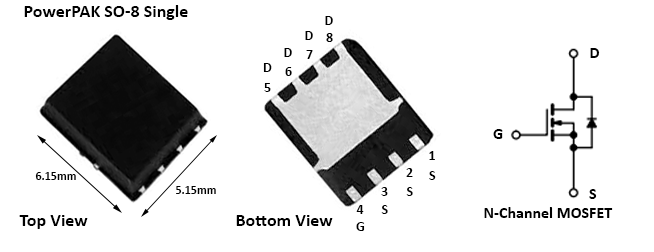 Vishay Siliconix SiRA20DP TrenchFET Gen IV N-Channel MOSFET