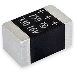 Vishay vPolyTan Multi-Anode Polymer Surface-Mount Chip Capacitors