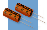 Illinois Capacitor HJR Series of Radial-Lead General Purpose Aluminum Electrolytic Capacitors