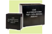 New Yorker Electronics supplies the new ALH Series of AC Harmonic Filter Capacitors with 1,500-hour rating for longer life in Harsh Environments