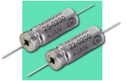 
Exxelia Tantalum MIL 39006/22 and MIL 39006/25 wet tantalum capacitors from New Yorker Electronics