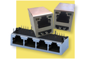 RJ45 Modular Jacks, Modular Plugs, Magnetic Jacks, Ganged Jacks, CAT6, CAT6A and RJ45 cable accessories from Adam Tech, Moxie Inductor, Novasom Industries, Silergy, Pinrex, Panduit and VPG Micro-Measurments