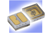 Vishay Semiconductors VLMU35CL00-280-120. The new ceramic diode with quartz window delivers extremely long life in a 3.5mm by 3.5mm by 1.2mm surface-mount package