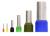 Click to view full size of image of Wire-end ferrules, Length: 14 mm, Length of copper pipe: 8 mm, Colour: Yellow