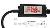 Click to view full size of image of Desktop, Industrial Grade, 72W Output Power, 100-240Vac, Level VI, 15V, 4.8A, Waterproof DC harness, NEMA 5 Type 2 Wire AC cord and Plug, IP68,  Mini-USB, 5 pin Output Connector