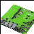 Click to view full size of image of Novasom Industries' Development Kit N1FT, Including: NovasomN1 board, Micro SD 4GB with SDK and credential to log support area, Power supply wall plug, Console cable