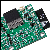 Click to view full size of image of Novasom Industries' Development Kit U5C, Including: NovasomU5C board, Micro SD 4GB with SDK and SW demo, Power supply wall plug, Console cable