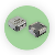 Click to view full size of image of Vishay Dale IHLE-5A Series Low Profile, High Current Inductors with e-field Shield, 0.426in x 0.426in