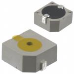Click to view full size of image of SMT BUZZER; 9-15 VDC; 90 DB; 2.4 KHZ; 12.6X12.6X10 MM; TAPE-N-REEL