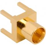 Click to view full size of image of 12G MCX RF Connector - Straight PCB Jack, 3.66mm legs