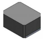 Click to view full size of image of SMD Power Inductor, 1.0mm H x 2.5mm W, Metal compound molding type construction
