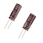 Click to view full size of image of GXF MINIATURE ALUMINUM ELECTROLYTIC CAPACITORS, RADIAL LEAD TYPE 