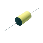 Click to view full size of image of Type 951C, Round Axial Leaded Metalized Polypropylene Film Capacitors 40uF 160VAC ±10%