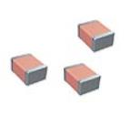 Click to view full size of image of CH Ultra High-Q, High Self-Resonant Frequency Dielectric Ceramic Capacitor, 100V, 0.1pf, ±0.05pF, standard tin plated Nickel, micro-strip ribbons, horizontal - Size 0505
