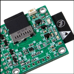 Click to view full size of image of Novasom Industries' Development Kit U5C, Including: NovasomU5C board, Micro SD 4GB with SDK and SW demo, Power supply wall plug, Console cable
