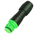 Click to view full size of image of HARSH ENVIRO MALE SNAP-LOCK CABLE CONNECTOR, 3-CONTACT