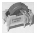 Click to view full size of image of Current Sense Transformer, 22.0mm L x 14.75mm W x 20.0mm H, Operating Frequency range: 50kHz to 500kHz