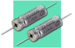 Click to view full size of image of MIL 39006/22 Hermetically Sealed Wet Tantalum Capacictor, Polarized, with Axial Leads, without Vibration & Shock Option,  330uF 6V ±20%